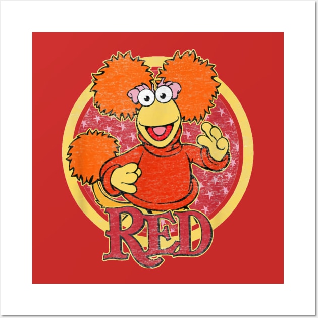 Red Fraggle Wall Art by ProvinsiLampung